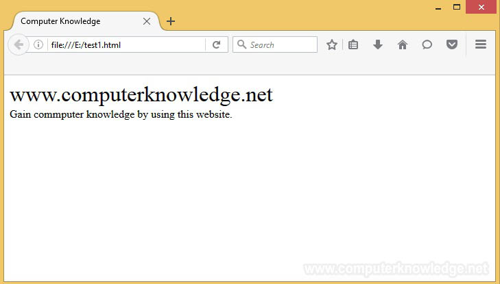 html