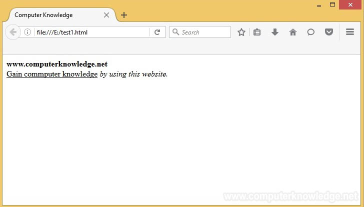 html
