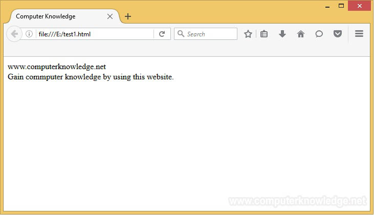 html
